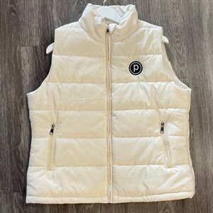 Cream Puffer Pure Barre Vest